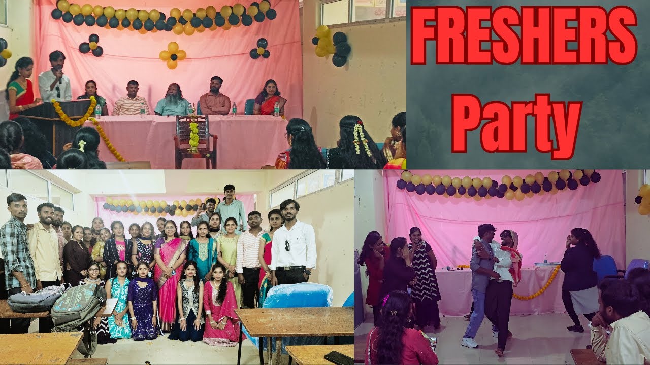 Freshers Party 2025 | Welcoming Juniors | Dance of Seniors | Fun and Memories | Celebration ⚡