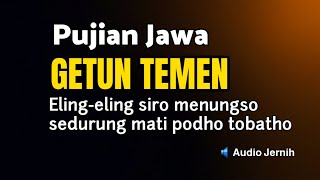 PUJIAN JAWA GETUN TEMEN | Pujian setelah adzan 