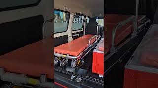 taking delivery of Suzuki eeco ambulance AC