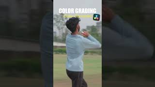 Trying basic color grading in DaVinci Resolve 20 #athlete #colorgrading #davinciresolve