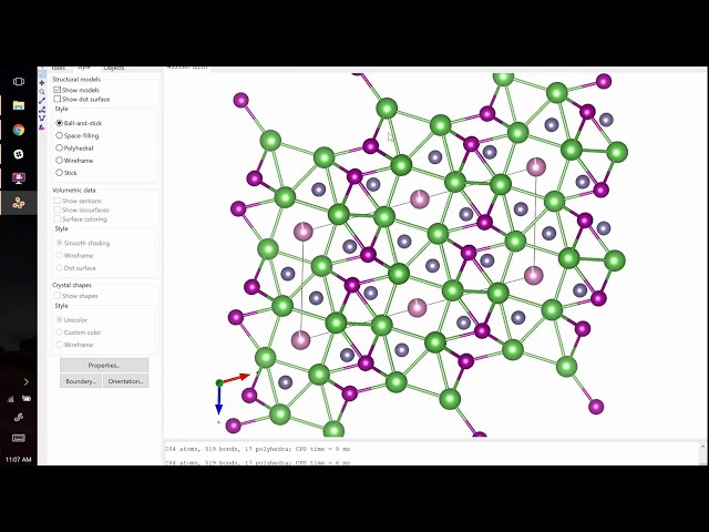 Tutorial of VESTA software for creating crystal structures class=