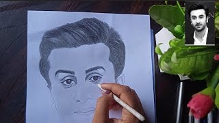 How To Draw Ranbir Kapoor Sketchstep By Stepranbir Kapoor Portrait Drawingoutline Tutorial.