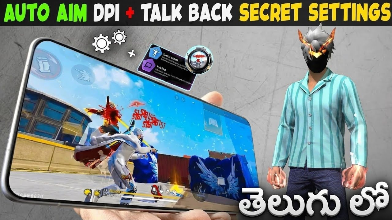 Best Headshot 📲 Sensitivity Settings 2026 🇧🇷| moment + Accuracy 🌪️ | Auto Aim Lock 😱  | Telugu