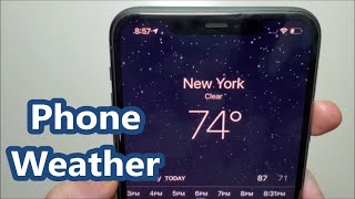 Iphone Weather App How To Add Cities, Remove Cities And Change Locations Easy