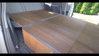 Toyota Sienna Camping Van Bed Install