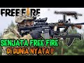 Keren  senjata free fire di dunia nyata asli lengkap  free fire battlegrounds