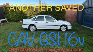 1989 Vauxhall cavalier GSI 16v welding and paint job restoration. Was a pleasure to work on this one