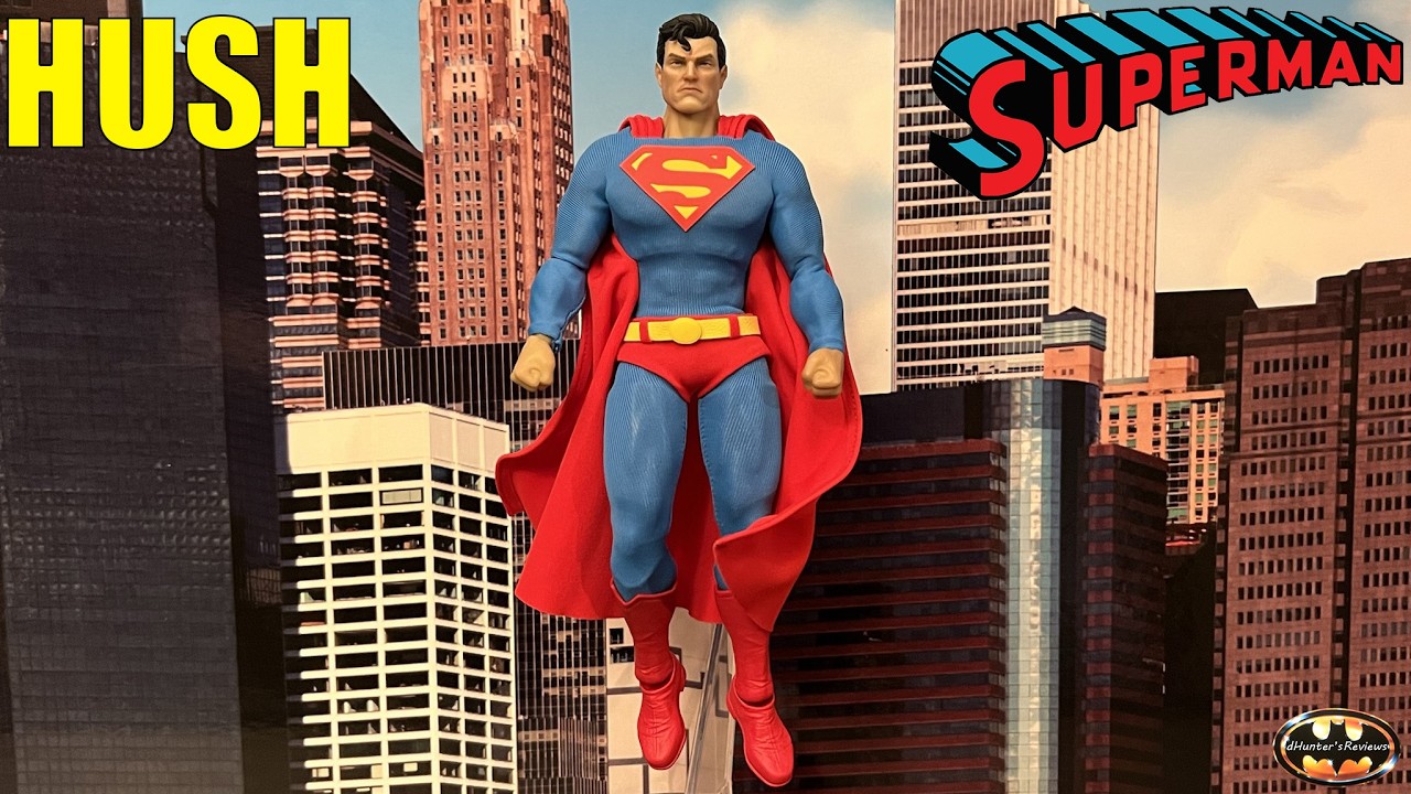 Gong Studios Superman 1:12 Batman Hush Popmart Action Figure 