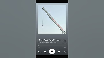 Thumbnail of Post Malone ft. Blake Shelton - Pour Me A Drink out now