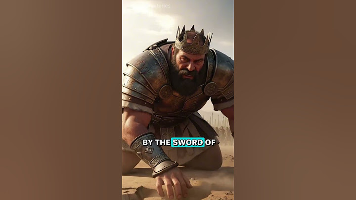 The day the last giant fell to the power of God #god #bible #giants #shorts