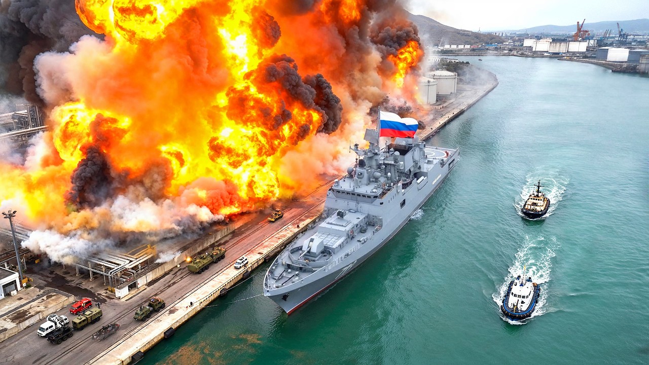Ukraine Just Launched The Largest Attack On Russian Navy Since War Started