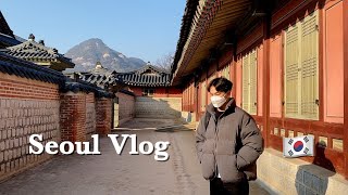 일본남자Vlog🇰🇷한국여행 온 일본인 누나의 to-do list 다 이뤄드리기 (광장시장,카페,전시회,경복궁,곱창전골,감자전,한강산책,더현대쇼핑,삼겹살,이마트)