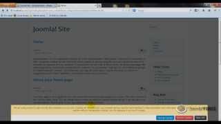 Joomla Extensions - Notifications Builder Cookie Law setting