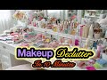 10 Minute Step By Step Makeup Decluttering 2026 | Makeup Storage And Organization | Clean With Me