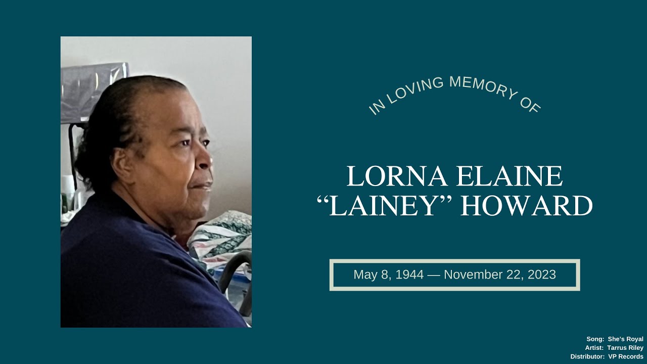 Elaine Howard Memorial Slideshow YouTube