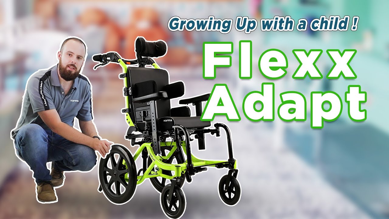 Karma Flexx Adapt — Highly Adjustable Pediatric Positioning Wheelchair