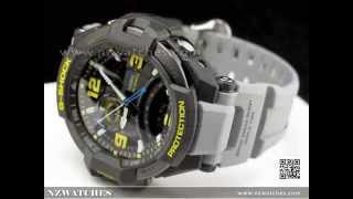 Casio G-Shock Gravity Defier Compass Thermometer Watch GA-1000-8A, GA1000