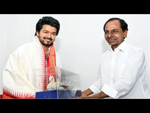 Hero Thalapathy Vijay Meets CM KCR | Hyderabad  | TFPC - TFPC
