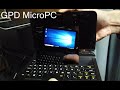 【UMPC】GPD MicroPCの動作確認  ベンチマーク等やってみた！