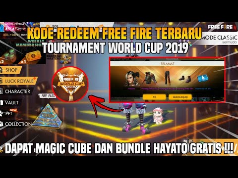 Buruan Kode Redeem Tournament World Cup 2019 Free Fire Youtube