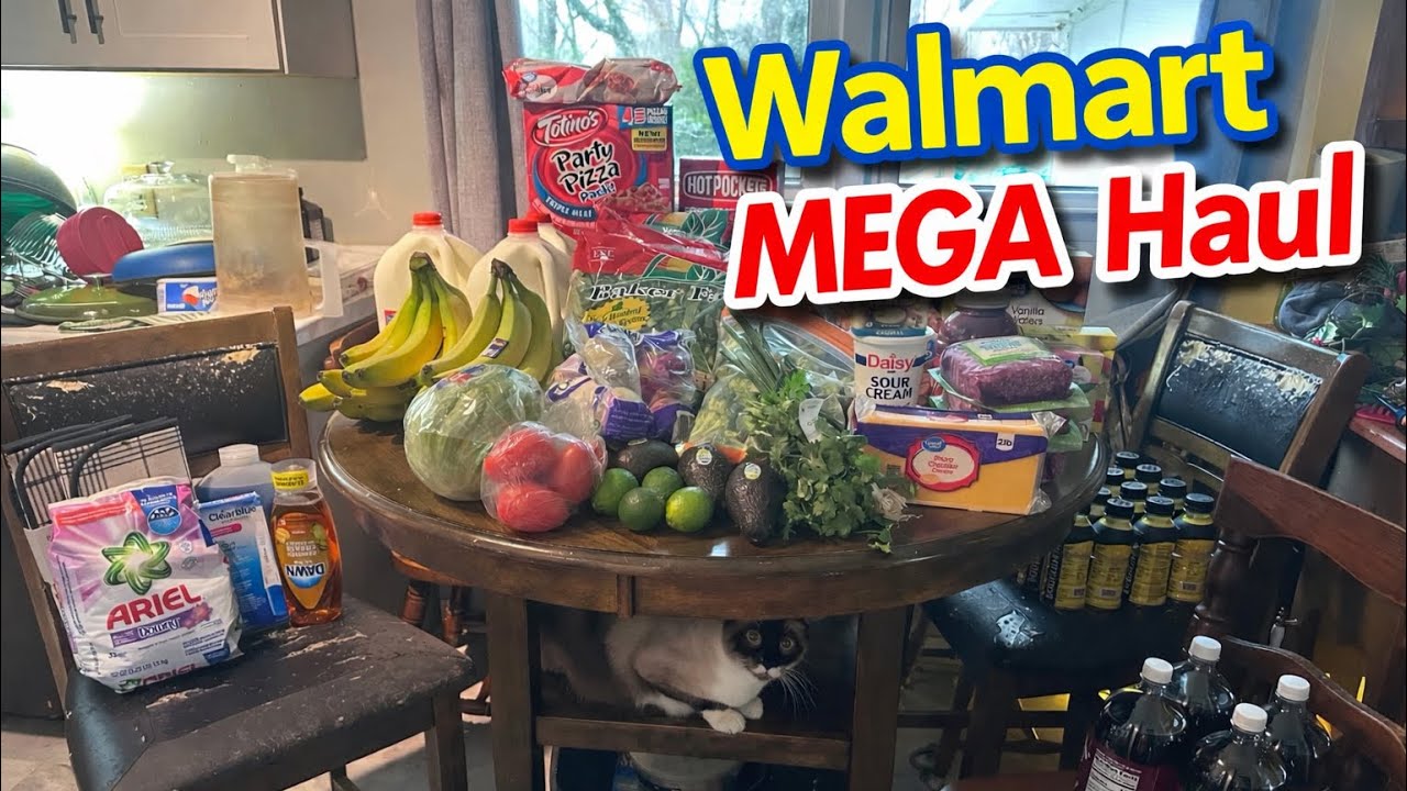 WalMart Weekly Grocery Haul | Feeding my LARGE Family of 10 