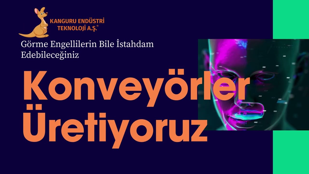 Robotlara Akuple konveyer sistemləri | Dijitalleşme və Sosyal Sorumluluk