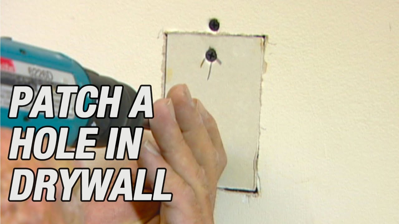 How to Patch Holes In Drywall