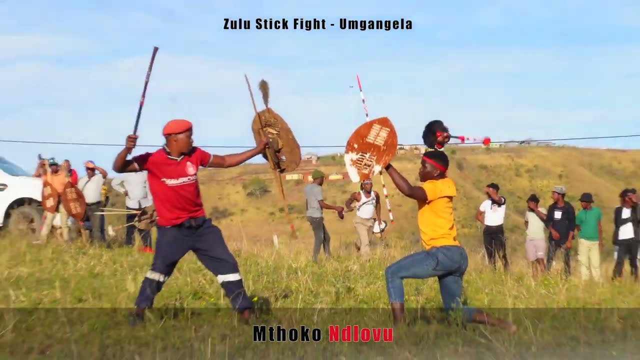 ZULU STICK FIGHT - UMGANGELA - ESANGCWABA KA NDLOVU (15 JUNE 2025)