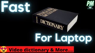 FASTEST & Best dictionary for PC - Download Any language dictionaries for Windows Computer - Laptop screenshot 5