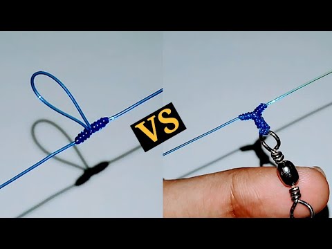 T-Knot Fishing / No More Tangled Rigs With This Knot ( T-Knot Tutorial ) 