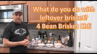 4 Bean Brisket Chili - Perfect use for that leftover brisket! by Rough Riders 352 views 3 years ago 7 minutes, 30 seconds