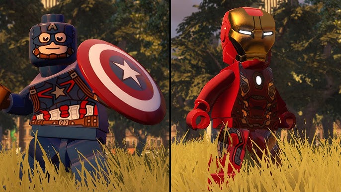 LEGO Marvel Super Heroes (PS4) - All Iron Man Characters + Free Roam  Gameplay 