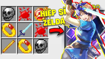 JAYGRAY CHẾ TẠO THÀNH CÔNG THANH KIẾM MẠNH NHẤT THẾ GIỚI CỦA ZELDA TRONG MINECRAFT