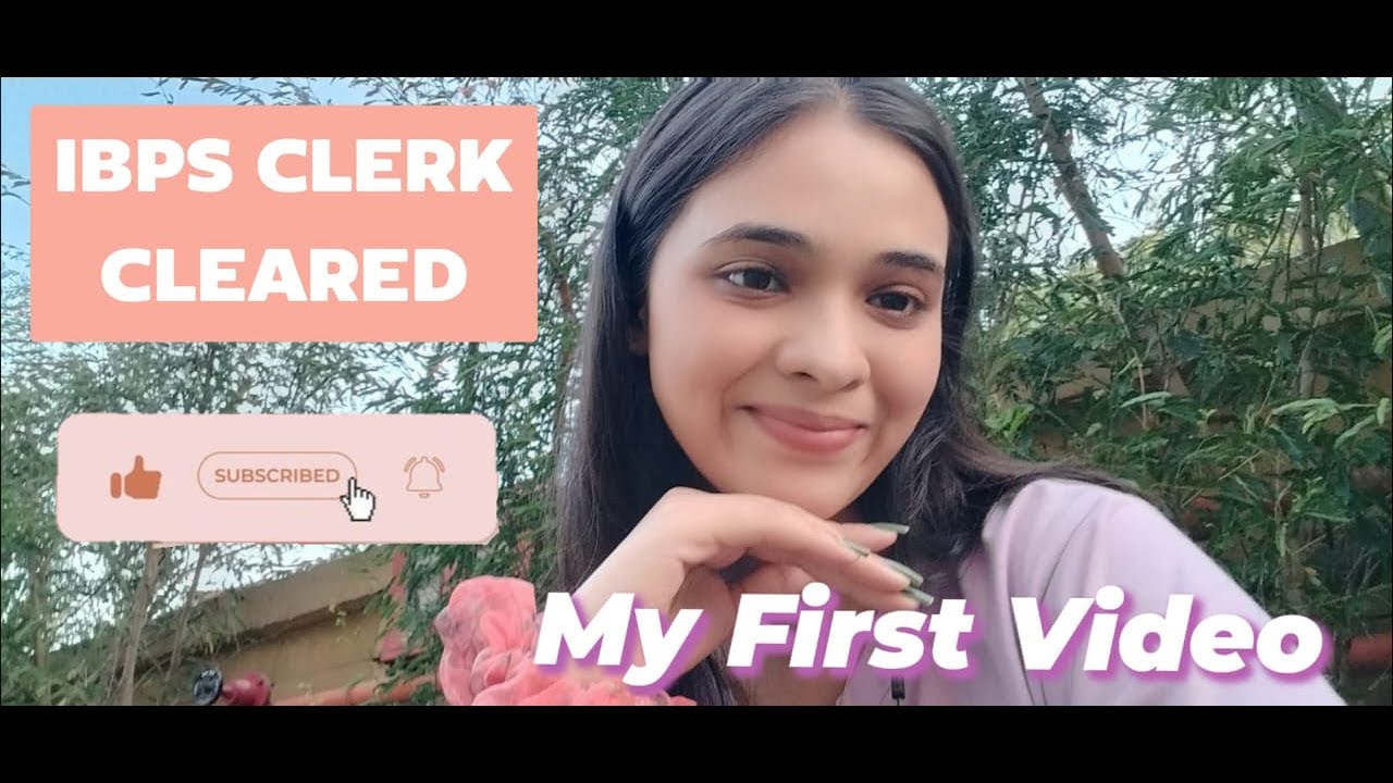 I CLEARED IBPS CLERK IN FIRST ATTEMPT...