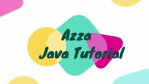 Video Tutorial Penggunaan Array & Arraylist Pada Java