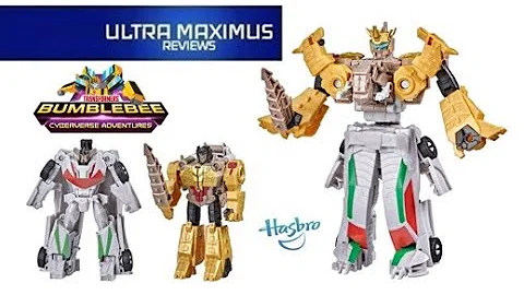 🔥 Wheelgrim (Wheeljack & Grimlock) Transformers Cyberverse Dinobots Unite