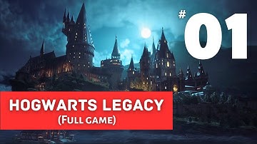 HOGWARTS LEGACY Walkthrough Gameplay Part 1 - INTRO (FULL GAME)