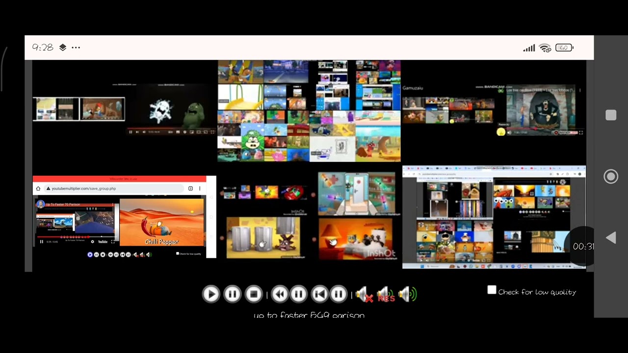 Up to faster 649 parison 