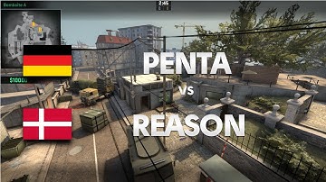 Reason vs Penta on de_overpass (2nd map) @ A-split by ceh9