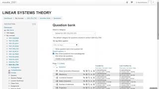 Moodle screenshot 3