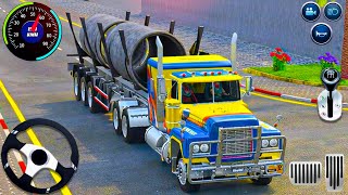 US Truck Driving Game 3D: Cargo Truck Transporting Construction material - Truck android gameplay screenshot 3