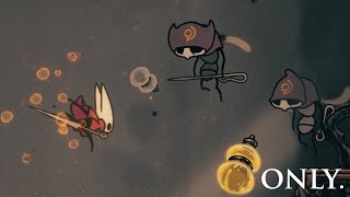 Silksong, but i can only throw empty bottles (the silliest challenge run of all time)