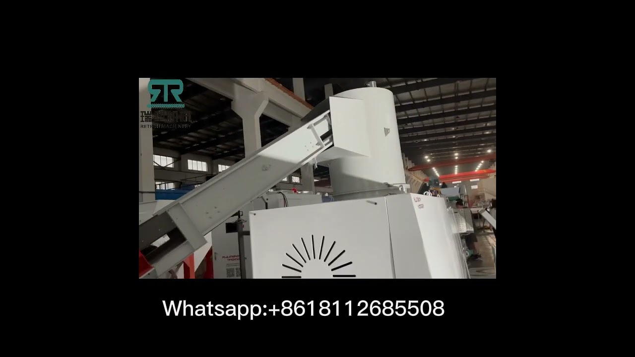 PP woven/raffia bags granulator 