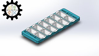Famous SolidWorks Tutorial | How to make an Ice Tray using SolidWorks Net Worth
