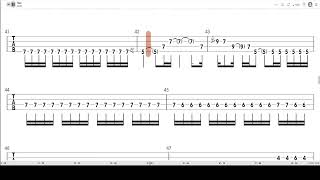Hier BLØF (Play Along Bass Tab In Video)