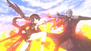 Dante meets Hu Tao (Devil May Cry 5 x Genshin Impact)