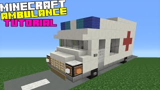 Minecraft Tutorial: How To Make An Ambulance