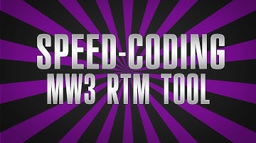 Coding - Speedcoding - MW3 RTM Public Cheat/Multi-Tool
