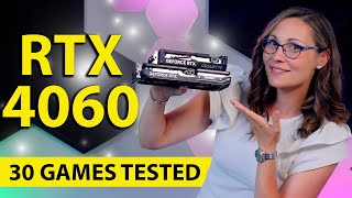 30 Games, 1080p & 1440p Tested - Nvidia GeForce RTX 4060 Review