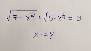 Nice square root math simplification||math olympiad||find the value of x